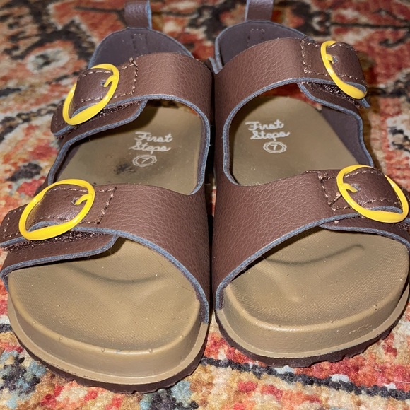 Adjustable Brown Sandals - Picture 2 of 8